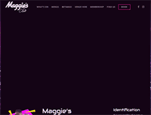 Tablet Screenshot of maggies-club.com